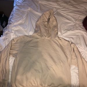 Tan hoodie size medium women’s